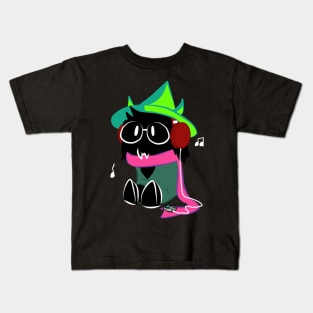 Ralsei Listening To Music Kids T-Shirt